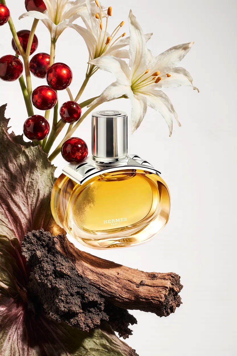 Packshot d'un flacon Hermès produit par iart